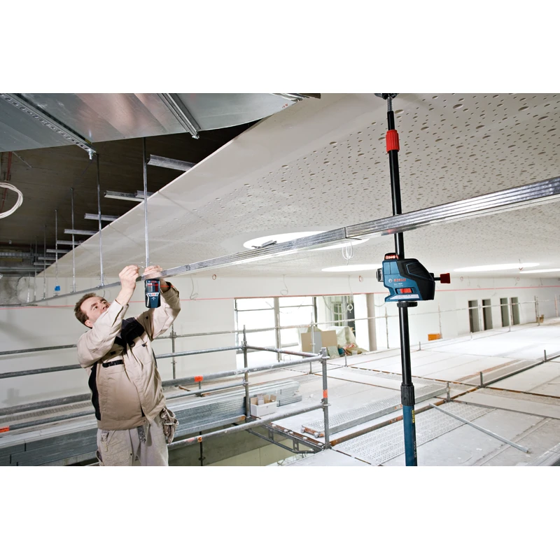 Високомощен приемник BOSCH LR 2 Professional, 9V, 6LR61 Block, от 5-50м